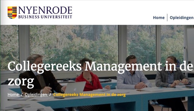 Colllegereeks_Management_Zorg